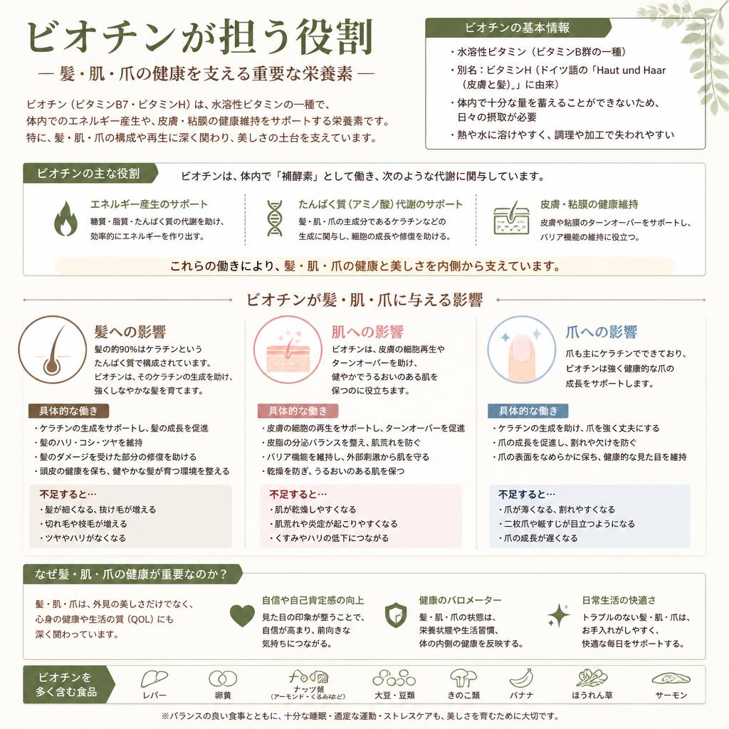 ビオチンの役割