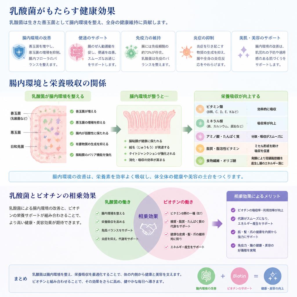 乳酸菌の効果とは?