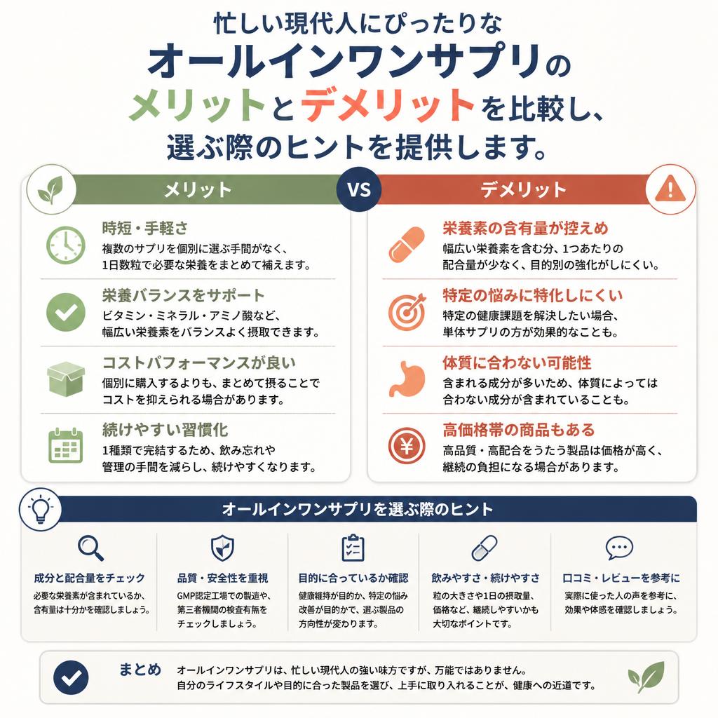 オールインワンタイプの魅力