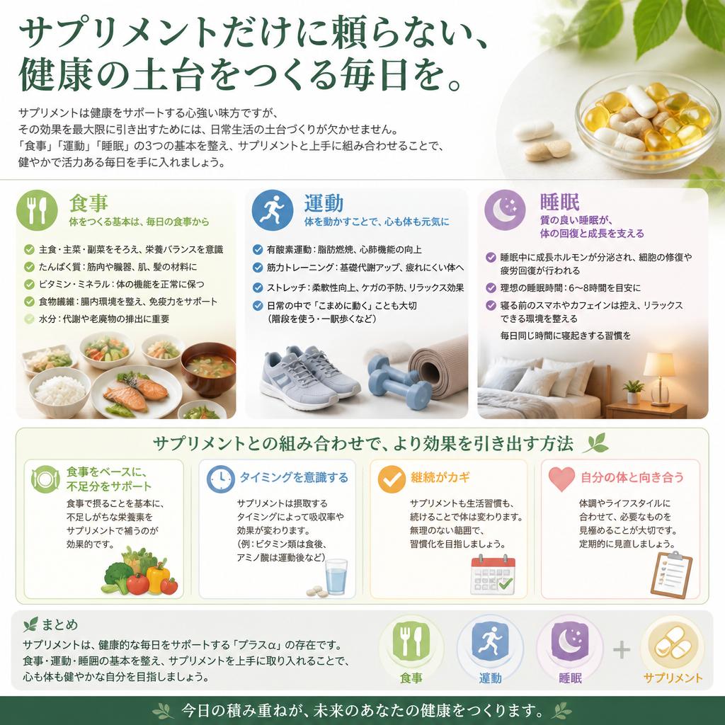 美と健康をサポートするライフスタイル提案