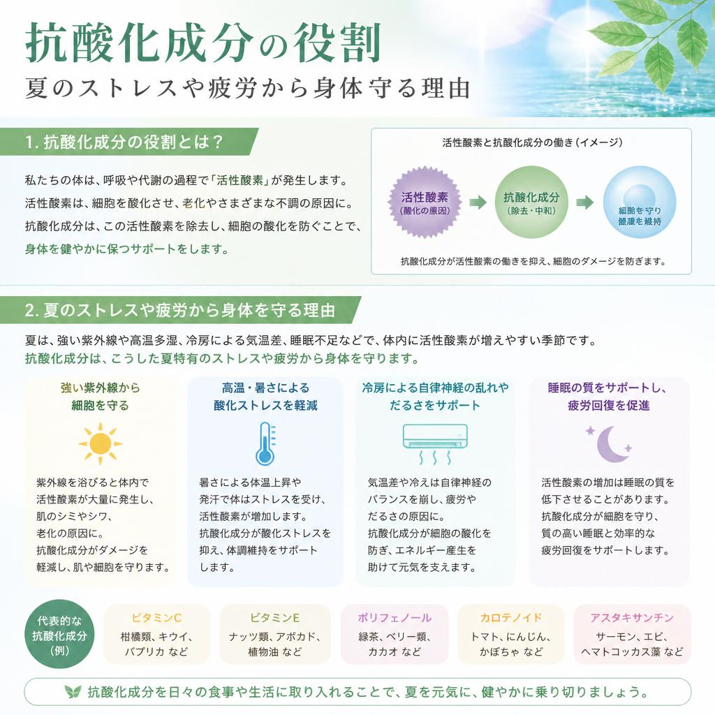 2. 抗酸化作用の重要性