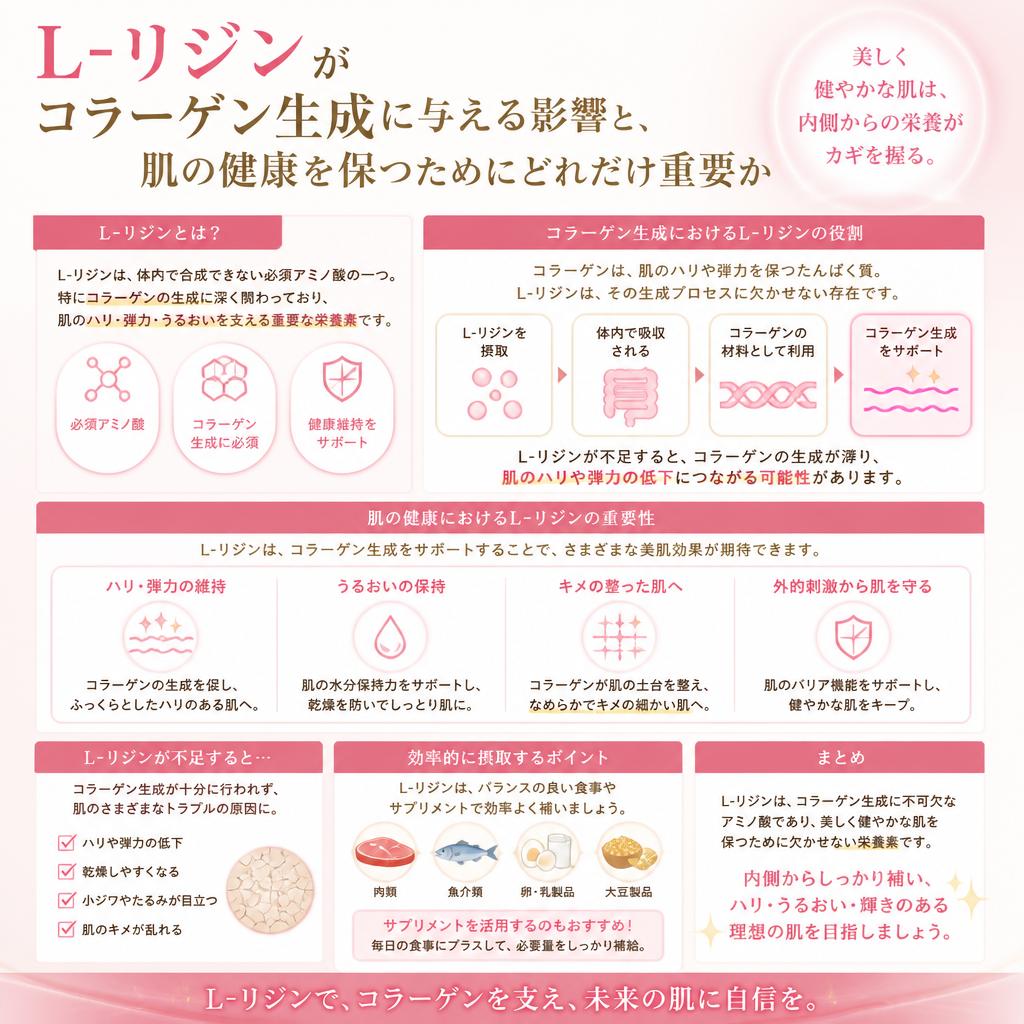 L-リジンの役割と効果