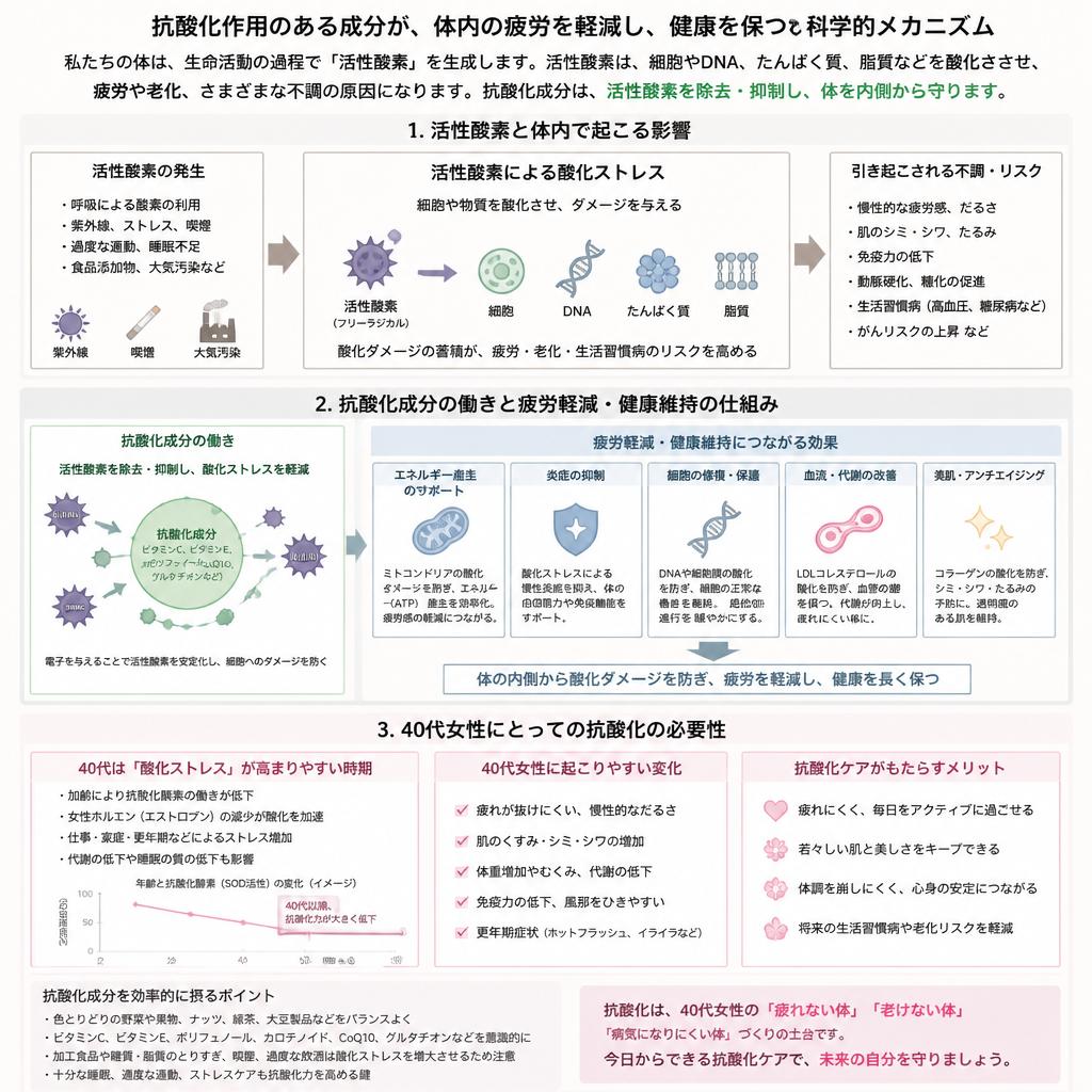 抗酸化の重要性