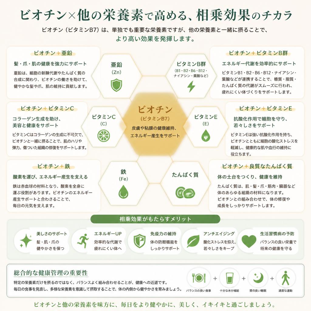 マルチビタミンとの相乗効果