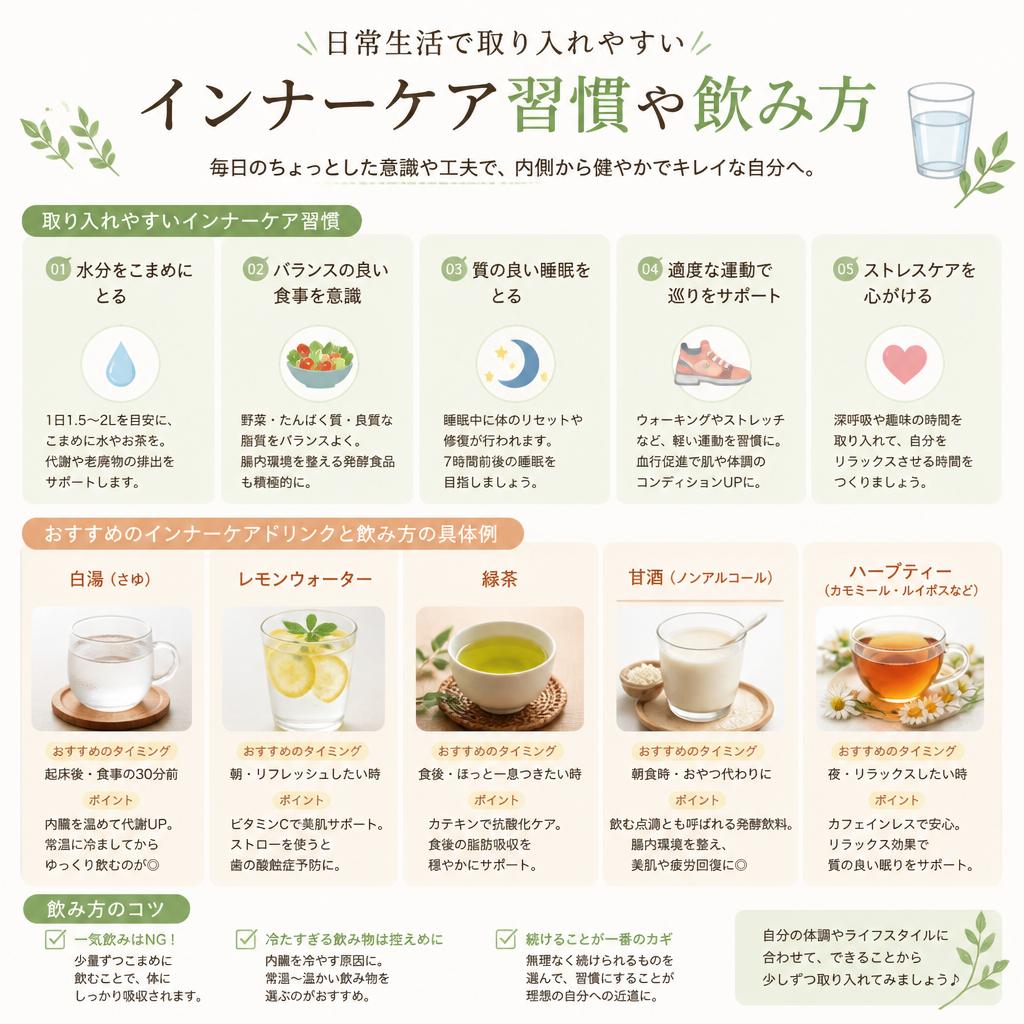 5. インナーケア習慣の実例