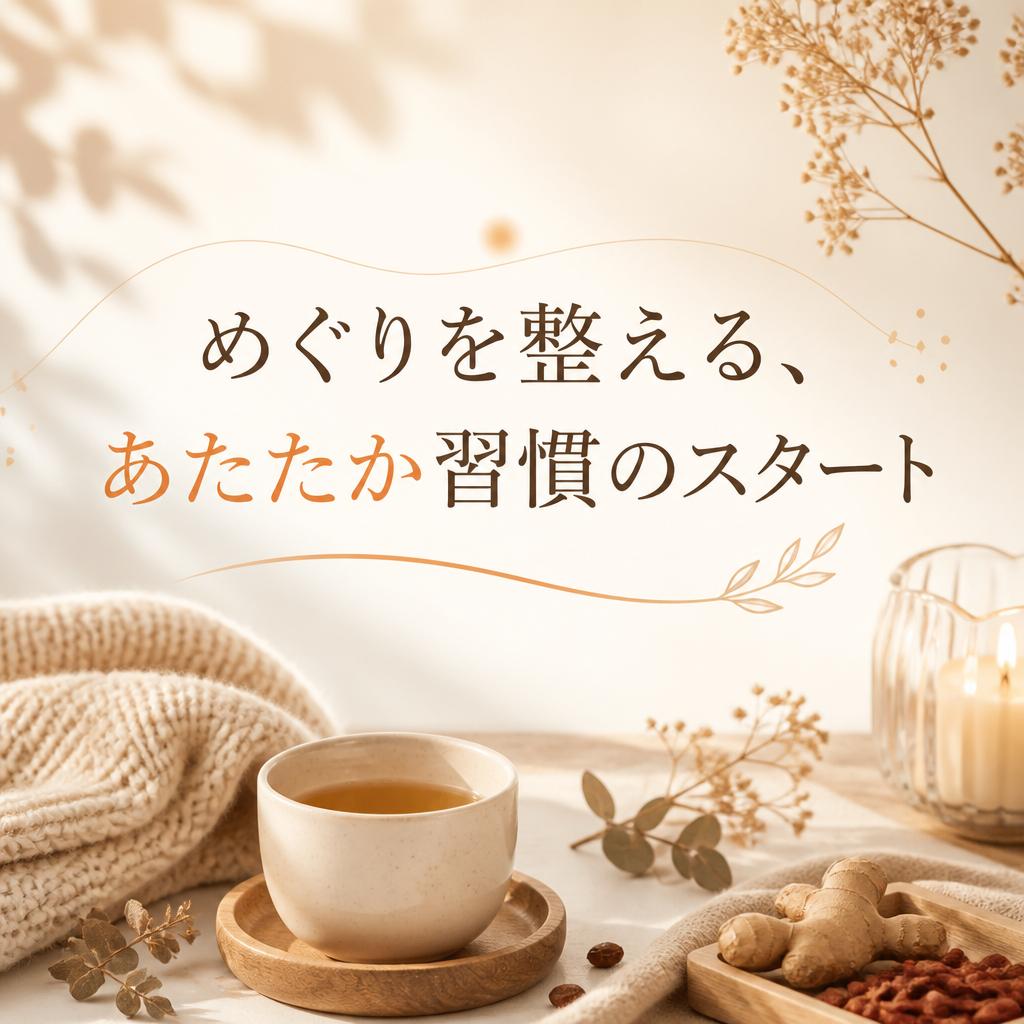 めぐりを整える、あたたか習慣のスタート