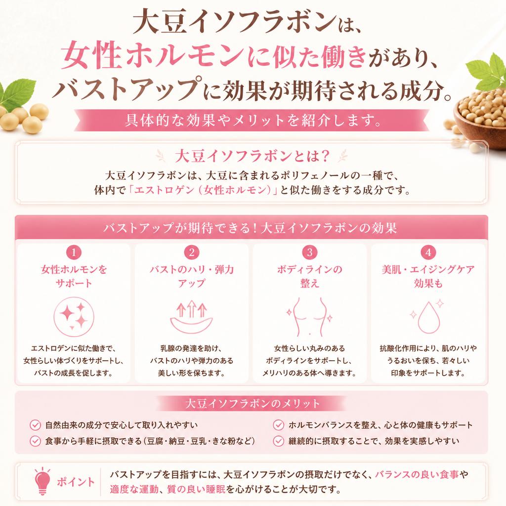 大豆イソフラボンの魅力