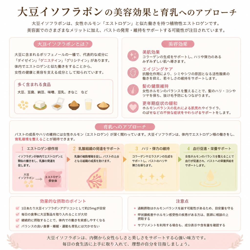 大豆イソフラボンの効果とは？