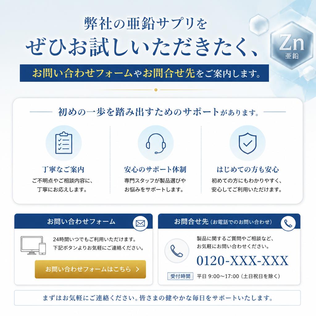 今すぐお問い合わせを！